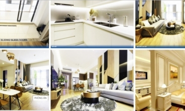 Một số nội thất hiện đại, sang trọng được thiết kế trong khu nhà mẫu của dự án
