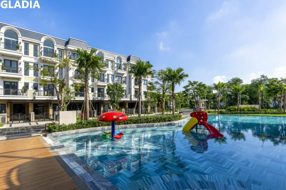 Gladia Khang Dien 7 Tiện ích hồ bơi và công viên tại Gladia Khang Điền