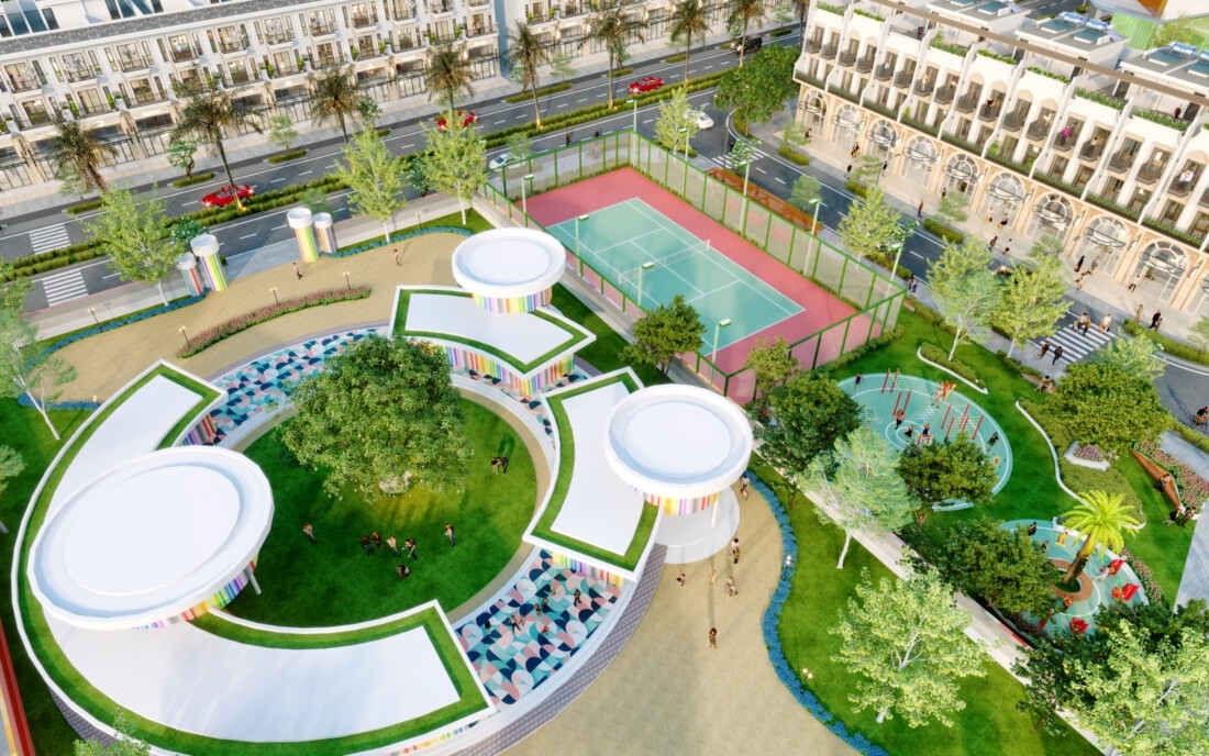 King Hill Cong Vien 3 Sân tennis và tiện ích thể thao tại King Hill Residences