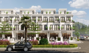 mẫu nhà thương mại shophouse king hill