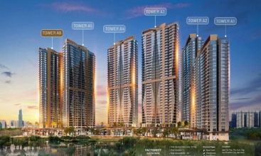 Thiết kế các toà căn hộ Eaton Park