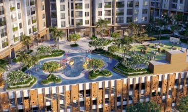 Không gian sống sang trọng tại nhà mẫu Eaton Park