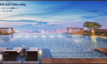 Hồ bơi chân mây