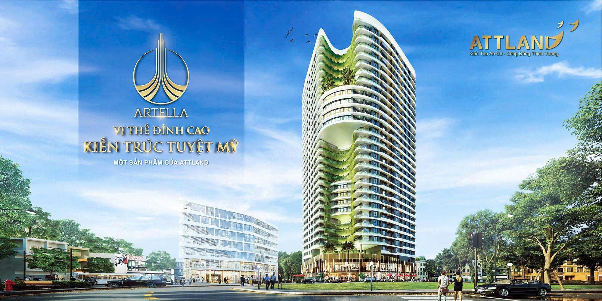 Phối cảnh tổng thể dự án Artella Bình Dương Phối cảnh tổng thể dự án Artella Bình Dương