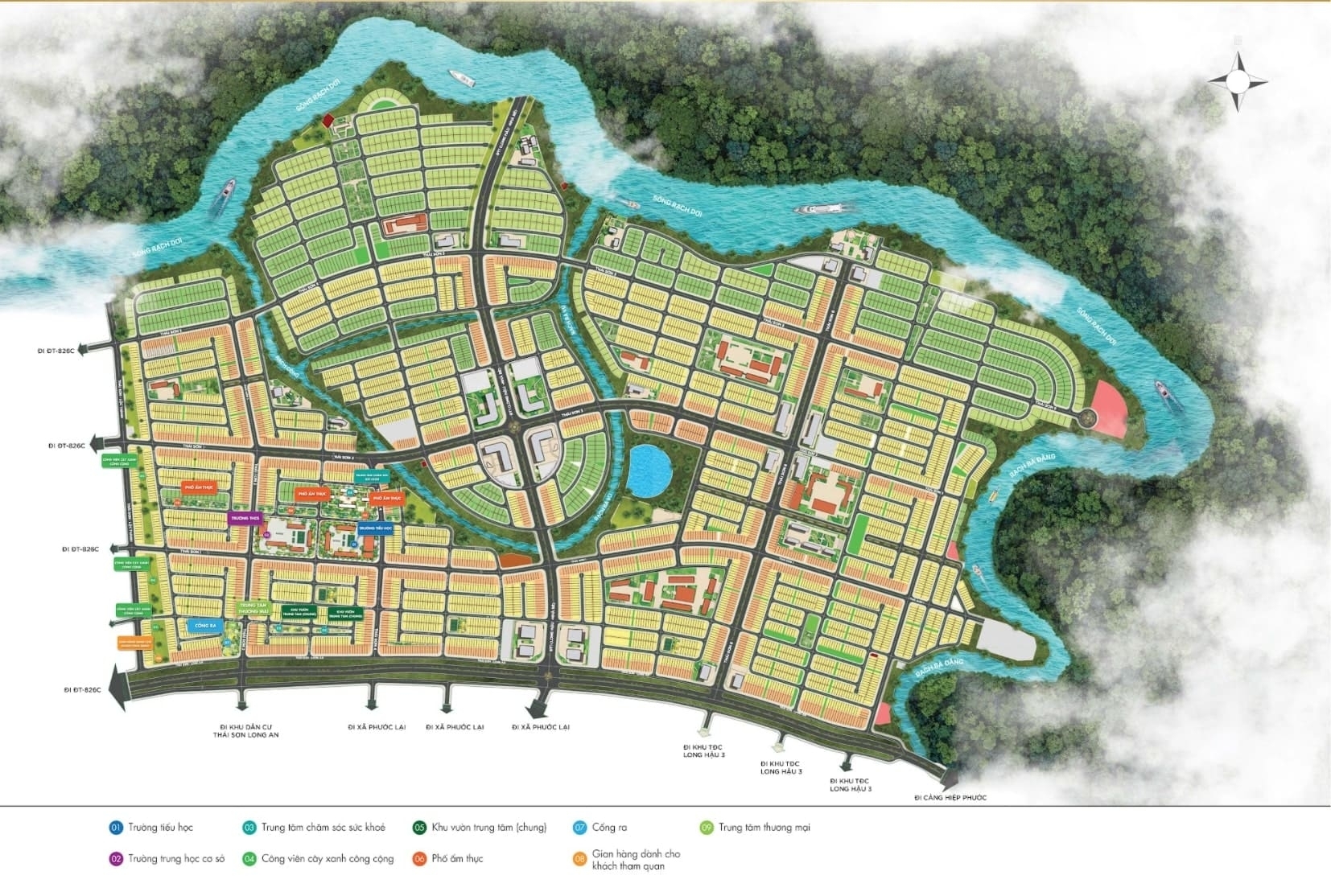 Matbang Tt City Millennia 7 Mặt bằng tổng thể dự án T&T City Millennia Long Hậu