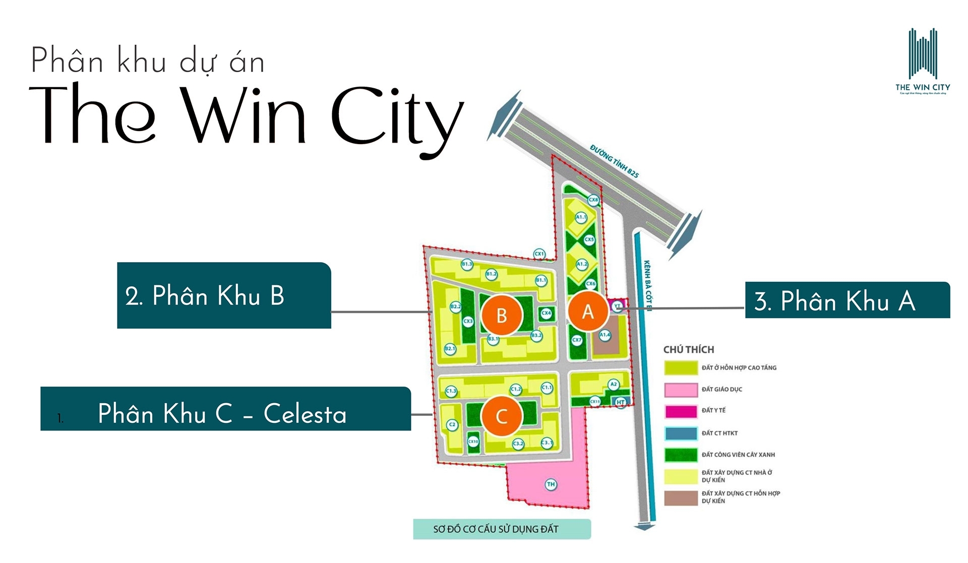Mặt bằng tổng thể dự án The Win City Mặt bằng tổng thể dự án The Win City