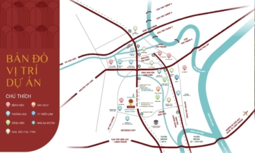Vị trí chiến lược dự án Essensia Broadway Nhà Bè