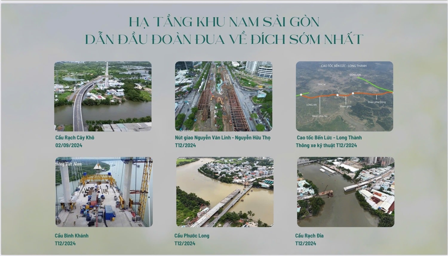 Essensia Broadway Hạ tầng giao thông khu Nam Sài Gòn xung quanh dự án