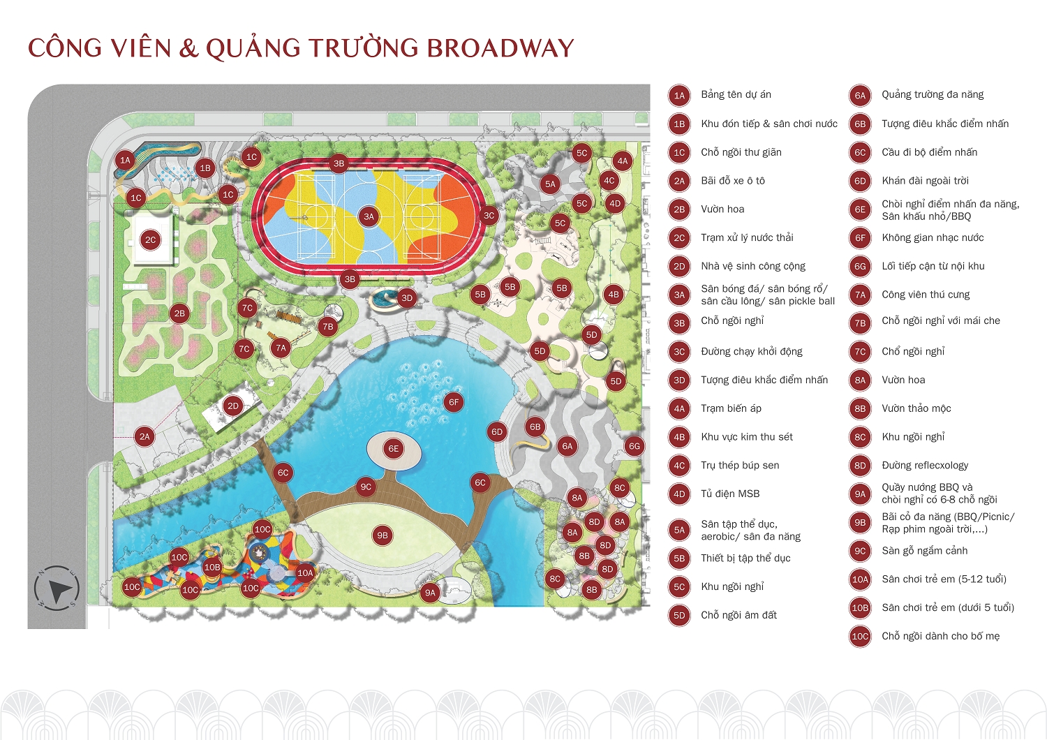 Essensia Broadway Công viên và quảng trường dự án