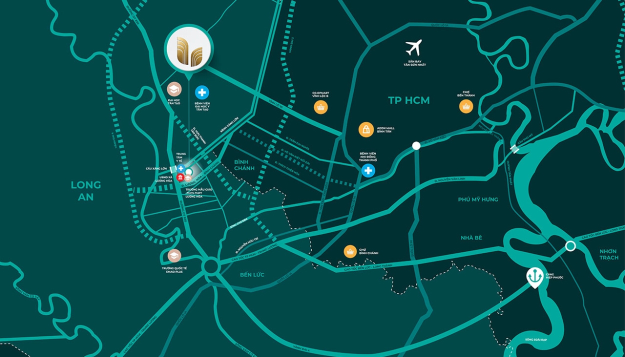 Vị trí chiến lược dự án La Home