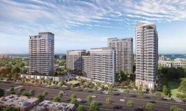 Phối cảnh tổng thể Dự án Ansana by Kita Võ Văn Kiệt