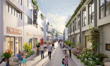 Mặt bằng phân lô chi tiết nhà phố shophouse La Home