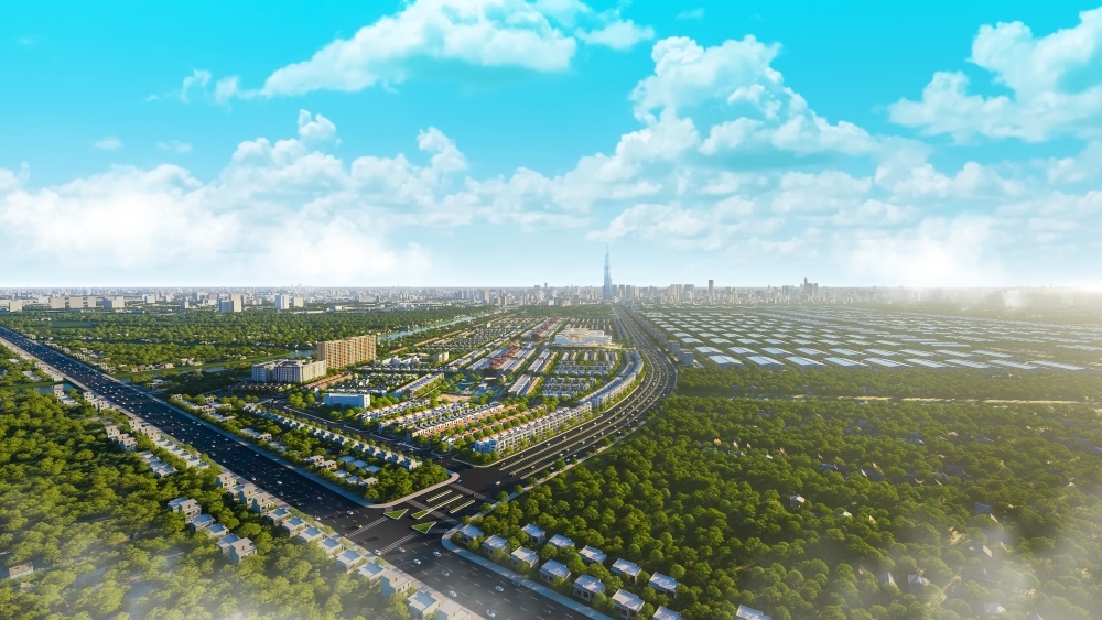 Phối cảnh tổng thể dự án LA Home Long An