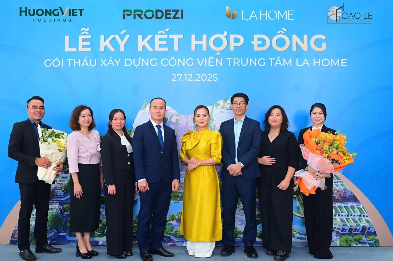 Lễ Kí Kết Hợp Đồng Công Viên Trung Tâm LA Home Lễ Kí Kết Hợp Đồng Công Viên Trung Tâm LA Home