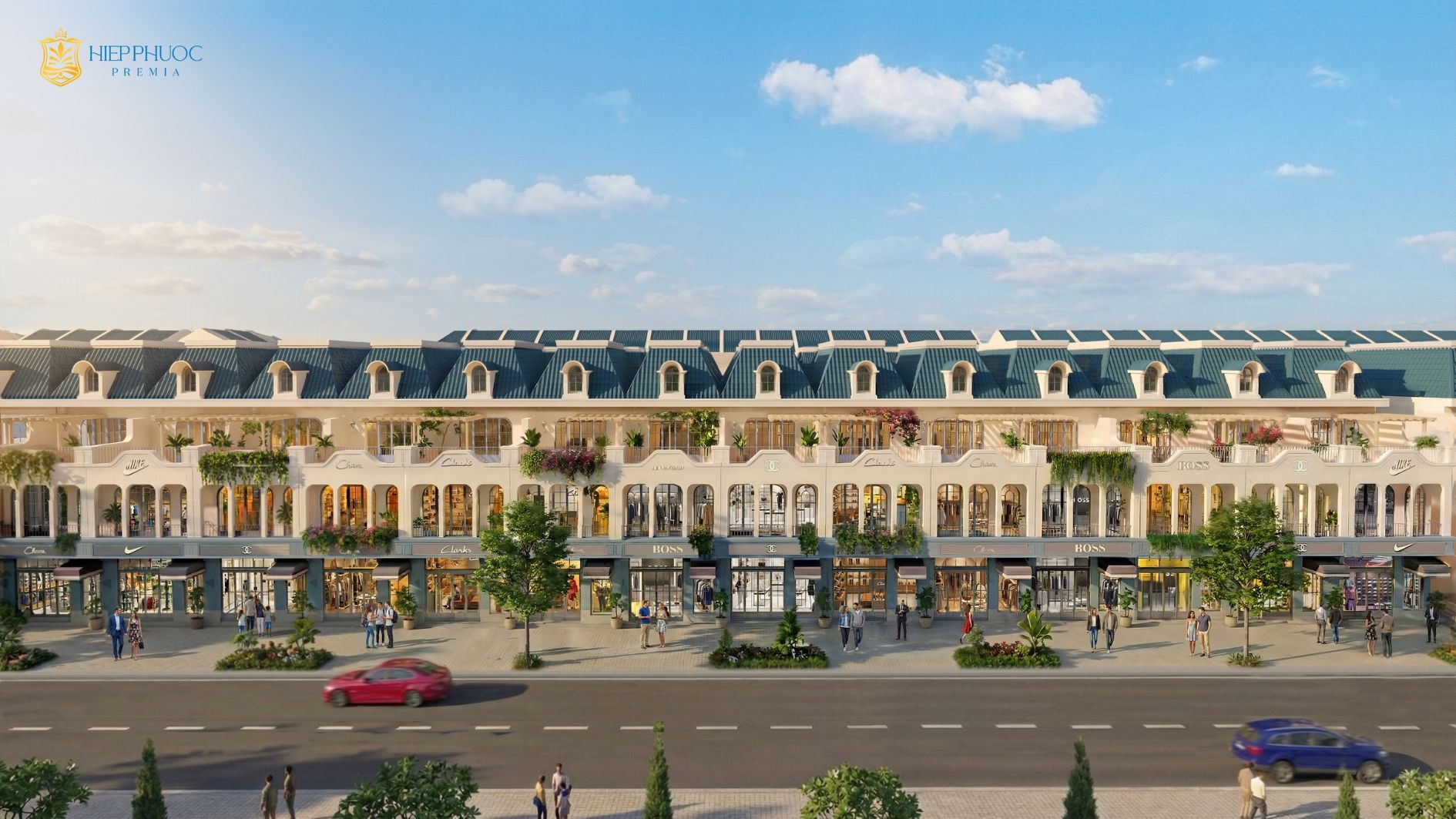 Thiết kế nhà phố hiện đại tại dự án