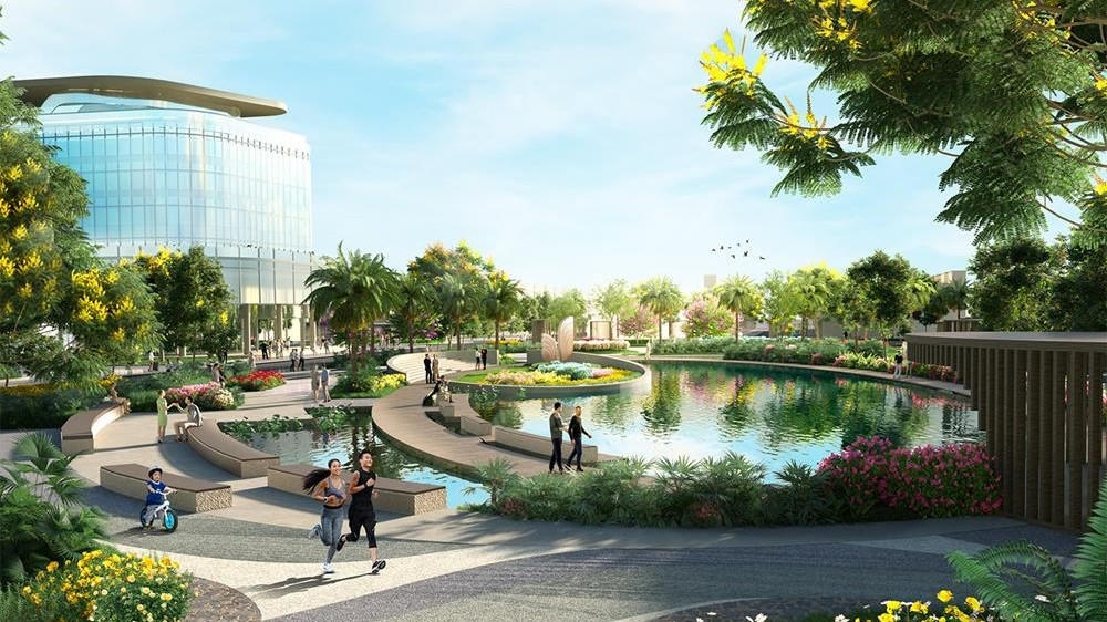 LA Home ưu tiên cây xanh và hồ nước