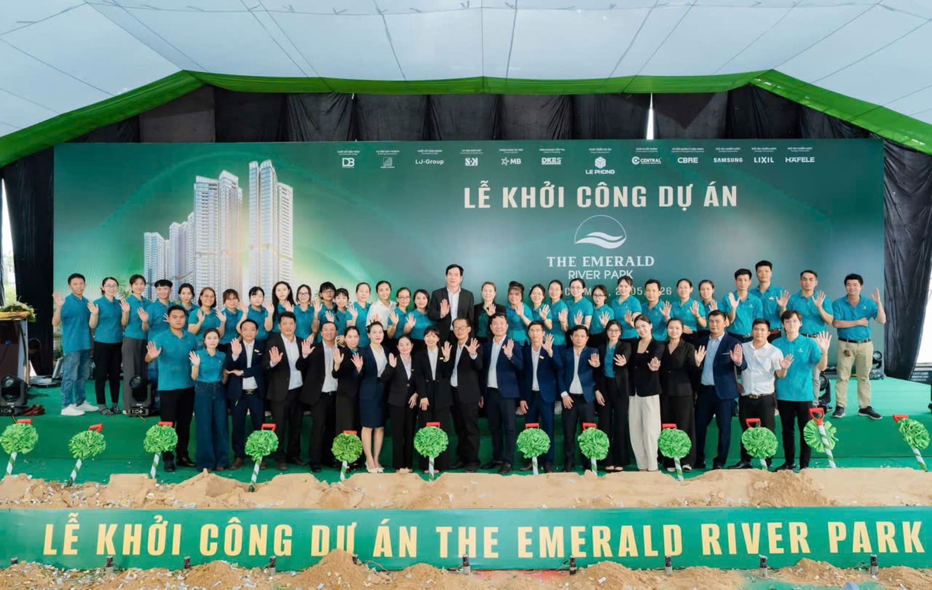Lễ Chính Thức Khởi Công Dự Án The Emerald River Park