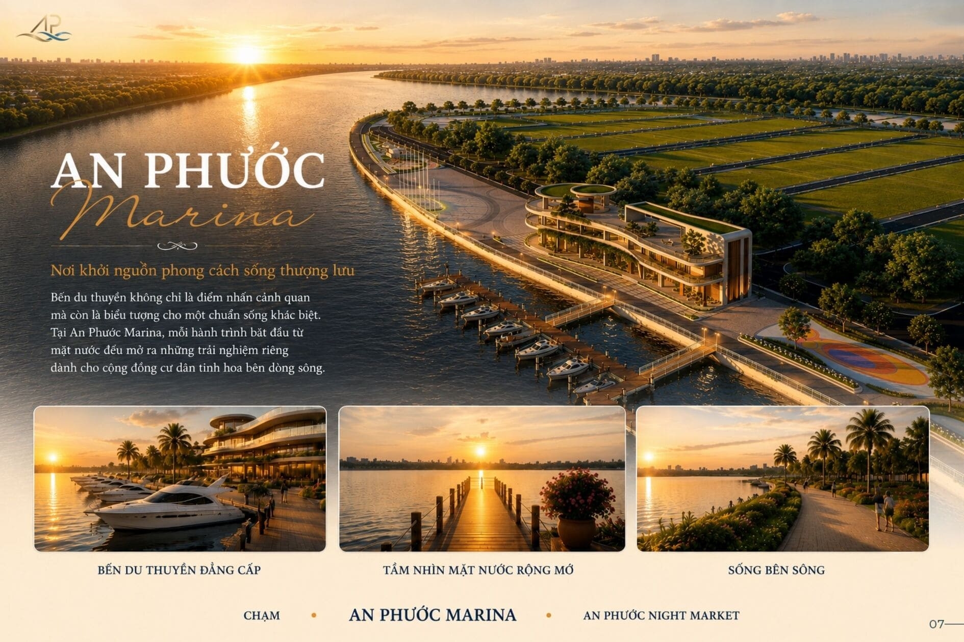 Bến du thuyền An Phước Marina tại dự án An Phước Riverside