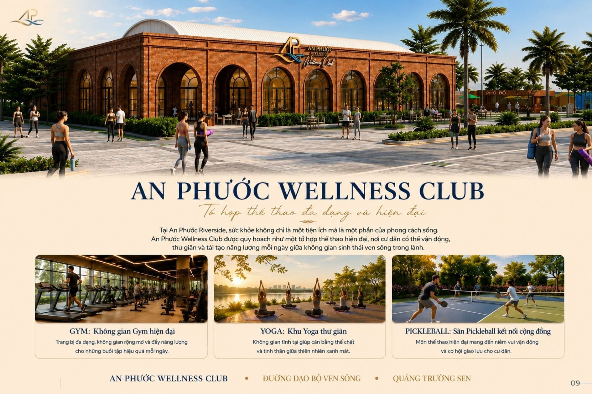 Tổ hợp thể thao đa năng An Phước Wellness Club